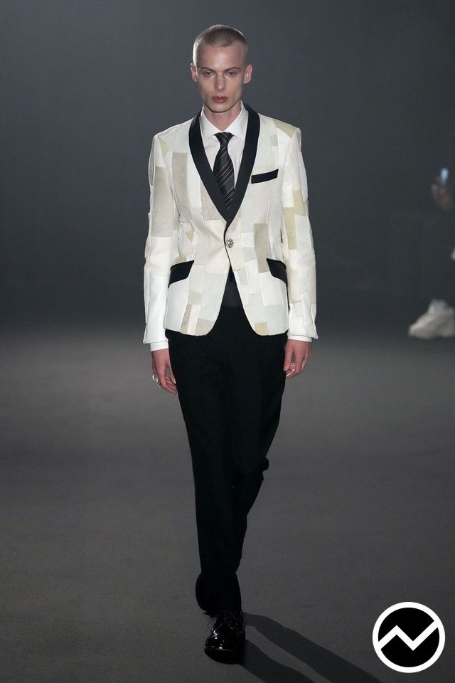 Junya Watanabe FW26 menswear, look 1