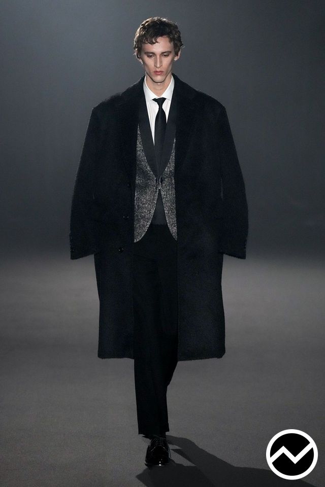 Junya Watanabe, FW26 menswear, Boucle, look 3
