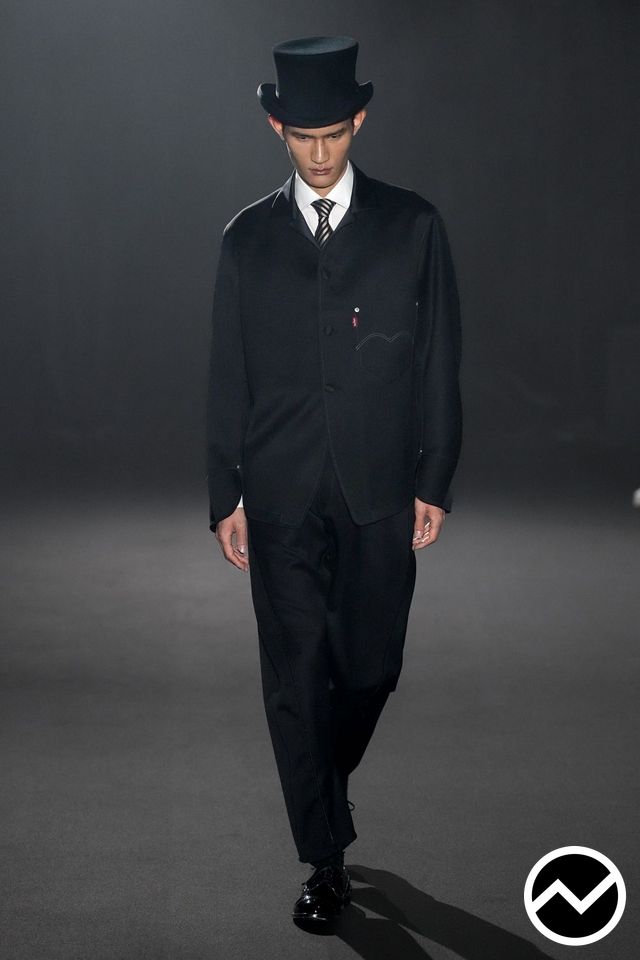 Junya Watanabe, Junya Watanabe FW26 menswear, look 5