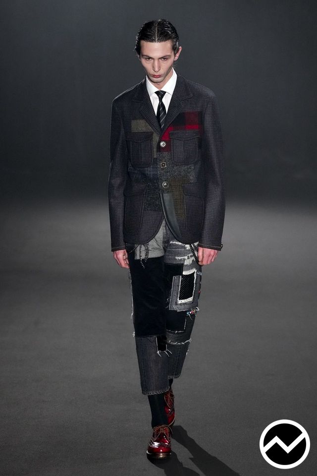Junya Watanabe, Junya Watanabe FW26 menswear, look 28