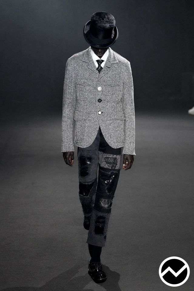 Junya Watanabe, FW26 menswear, Herringbone, look 32