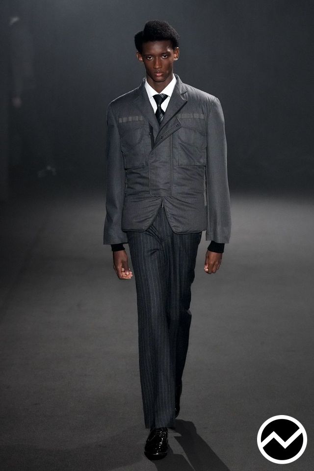 Junya Watanabe, FW26 menswear, Charcoal, look 36