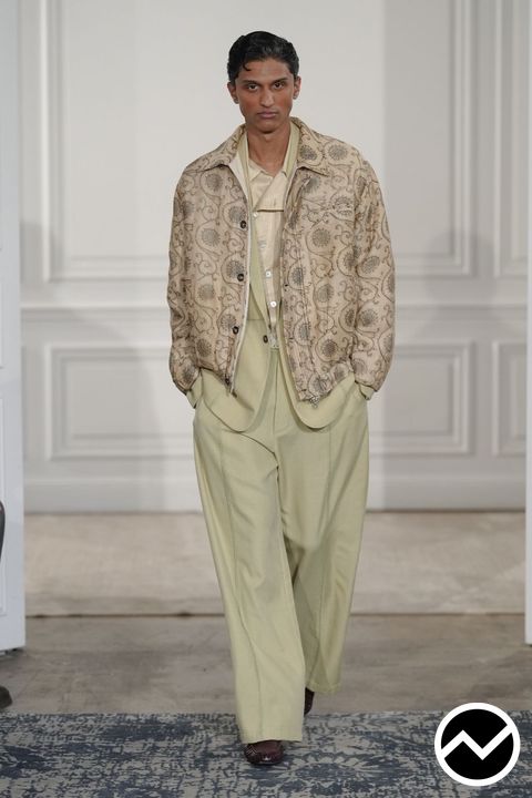 Kartik Research, FW26 menswear, Jacquard, look 16