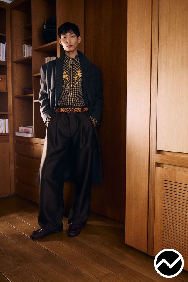 Kenzo, FW26 menswear, Loose Pants, look 12