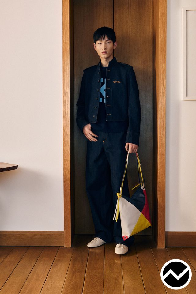 Kenzo, FW26 menswear, Loose Jeans, look 39