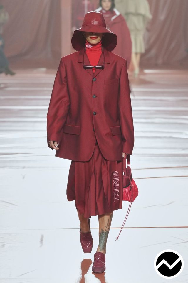 Lacoste, Lacoste FW26 menswear, look 11