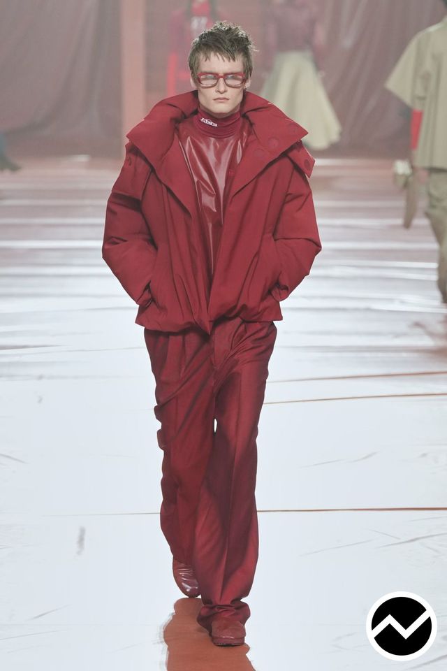 Lacoste, Lacoste FW26 womenswear, look 14