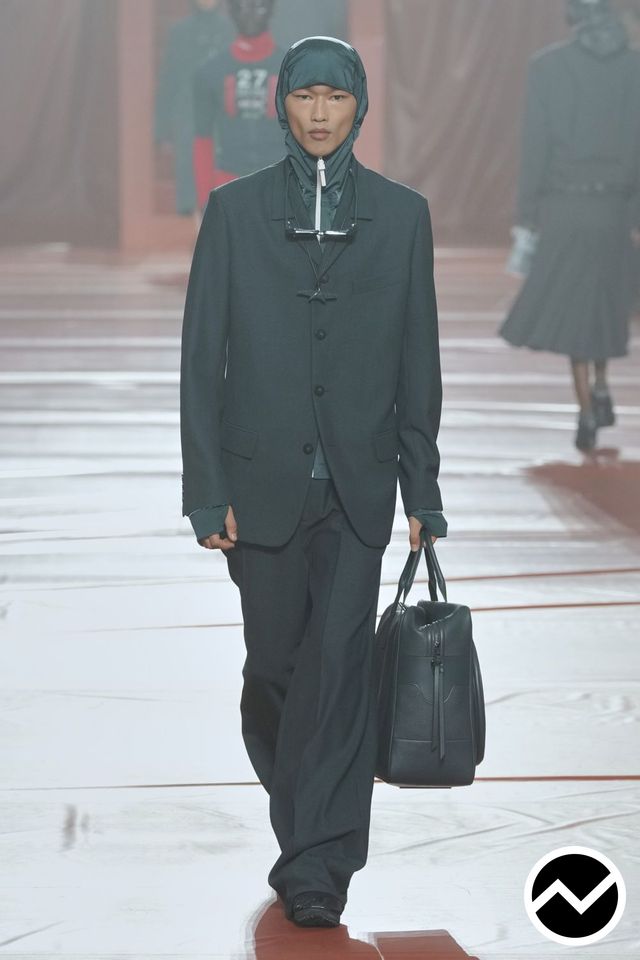 Lacoste, FW26 menswear, Steel, look 32