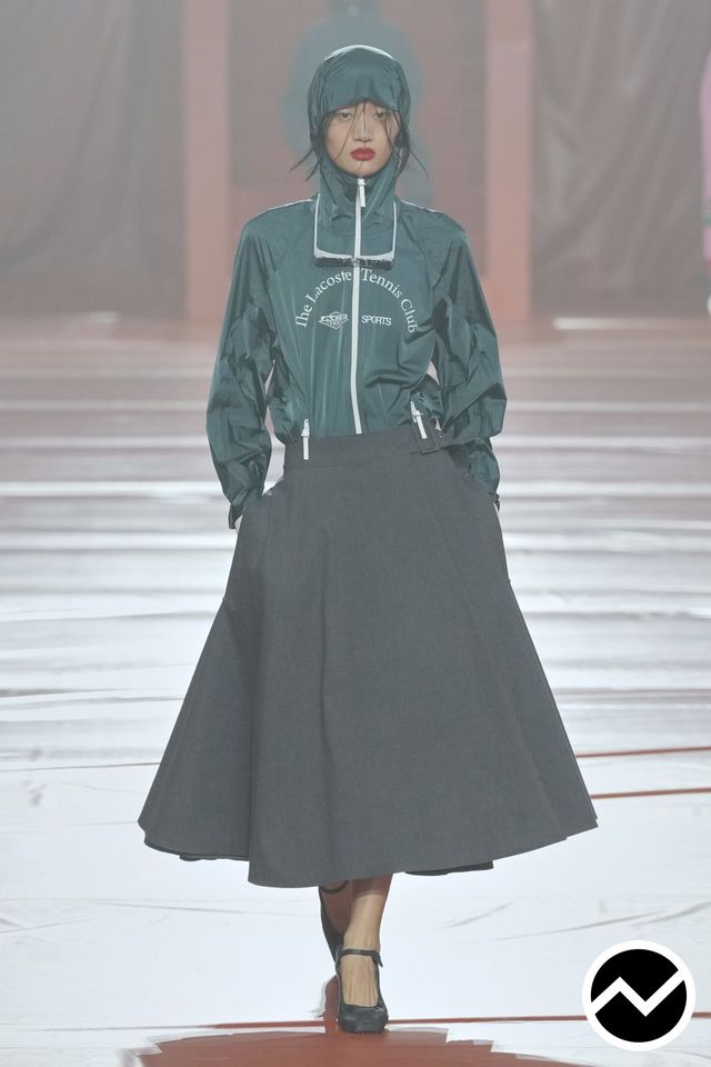 Lacoste, Lacoste FW26 womenswear, look 36