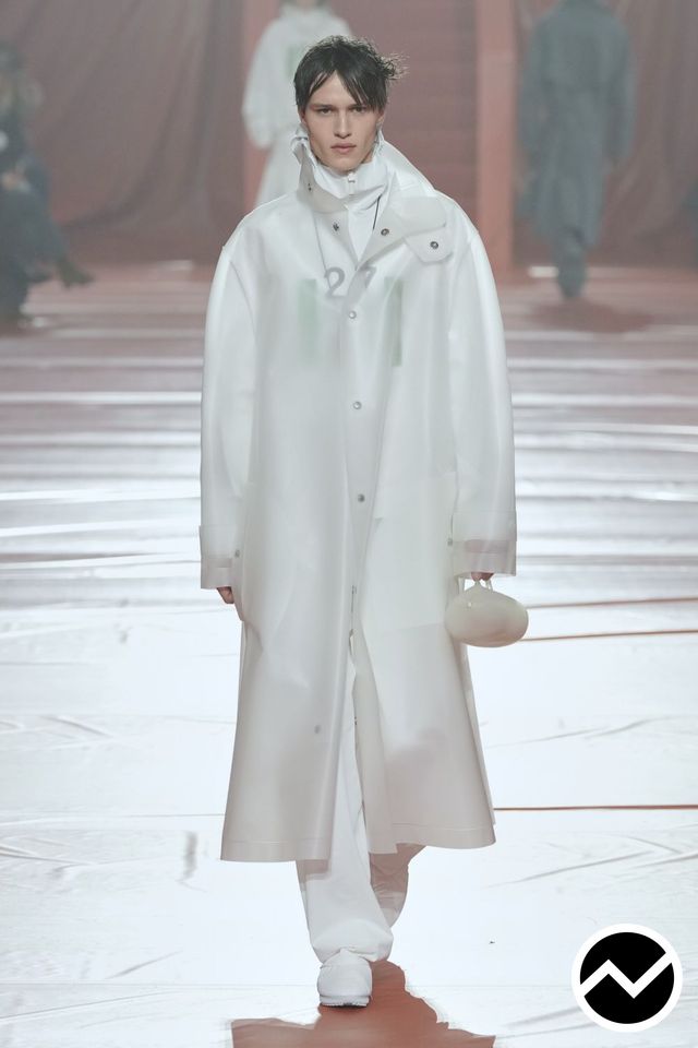 Lacoste, FW26 menswear, Smoke, look 50