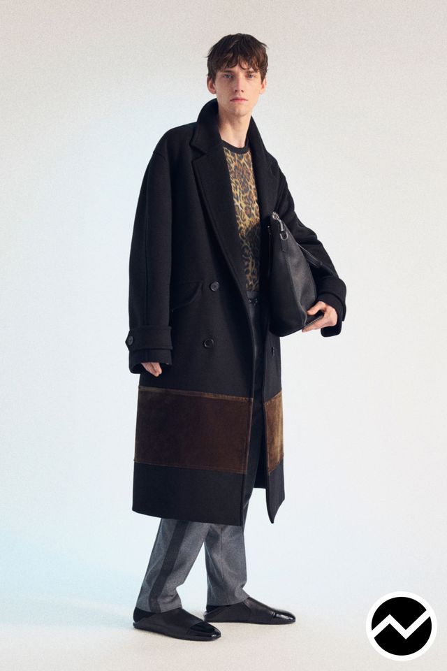 Lanvin, FW26 menswear, Camel, look 5