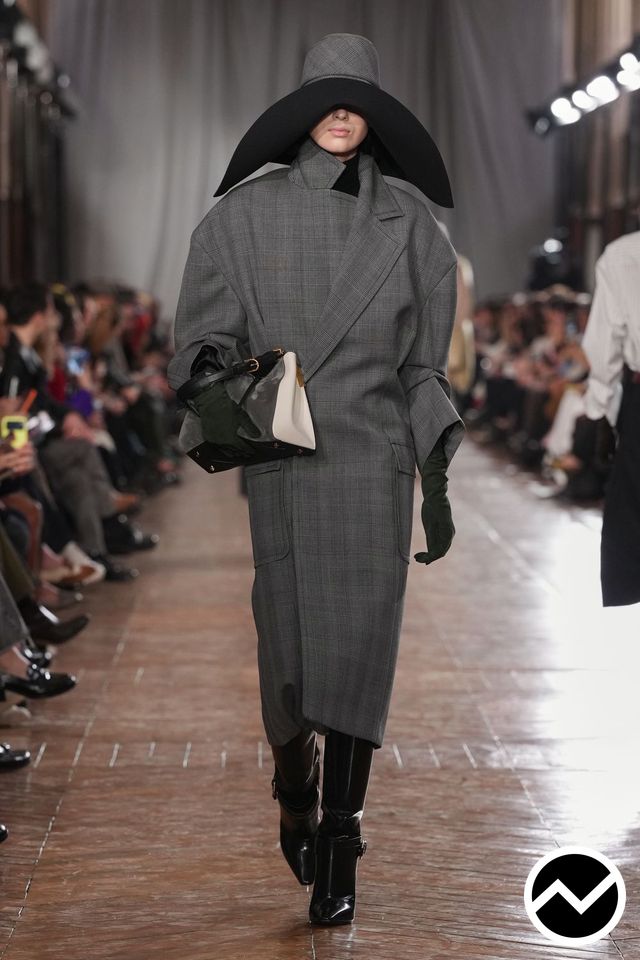 Lanvin, FW26 womenswear, Charcoal, look 32