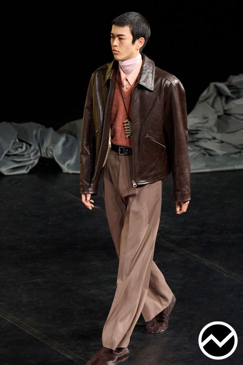 Lemaire, FW26 menswear, Chocolate, look 61