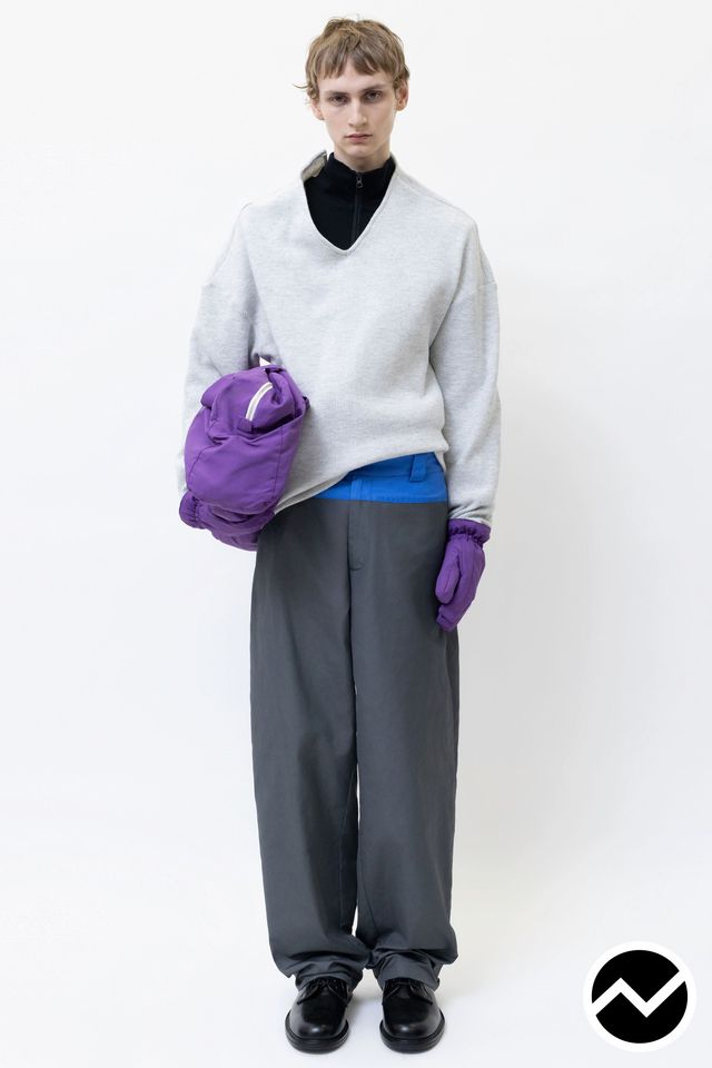 Lii, FW26 menswear, Ribbed, look 6