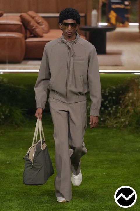 Louis Vuitton, FW26 menswear, Zip Up Sweatshirt, look 19