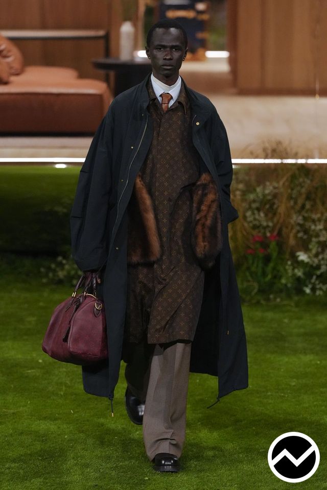 Louis Vuitton, FW26 menswear, Smoke, look 27