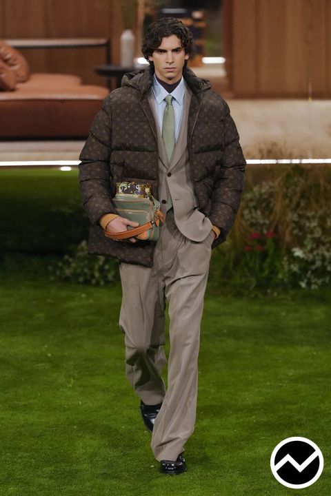 Louis Vuitton, FW26 menswear, Side Pocket Coat, look 29