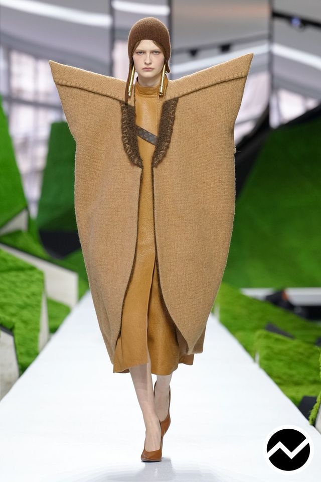 Louis Vuitton, FW26 womenswear, Rust, look 4