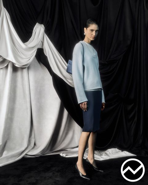 Loulou De Saison, FW26 womenswear, Rib Knit, look 11