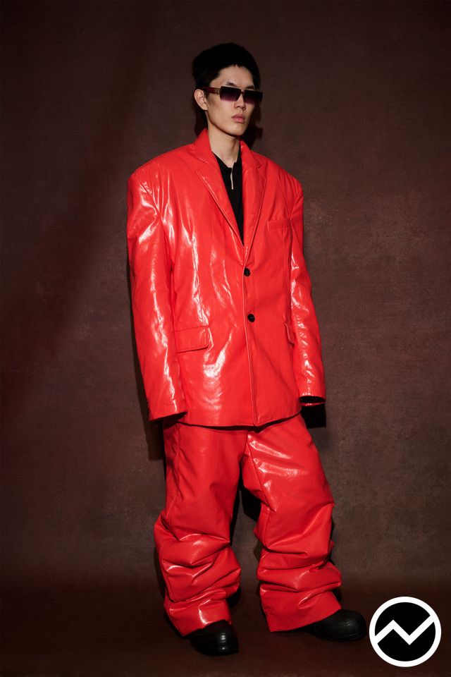 Lu'u Dan, FW26 menswear, Scarlet, look 23