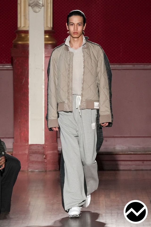 Maison Mihara Yasuhiro, FW26 womenswear, French Terry, look 29