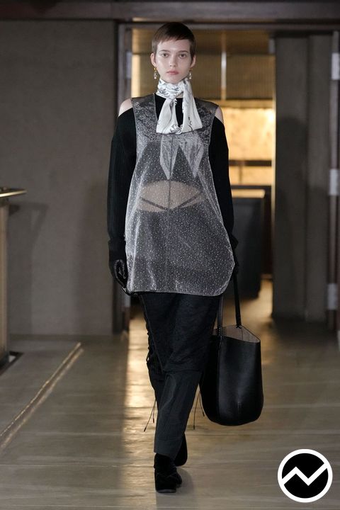 Mame Kurogouchi, FW26 womenswear, Sheer, look 18