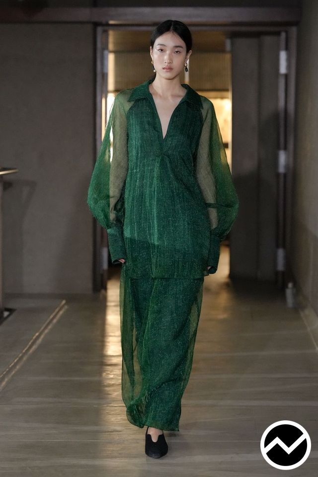 Mame Kurogouchi, Mame Kurogouchi FW26 womenswear, look 21