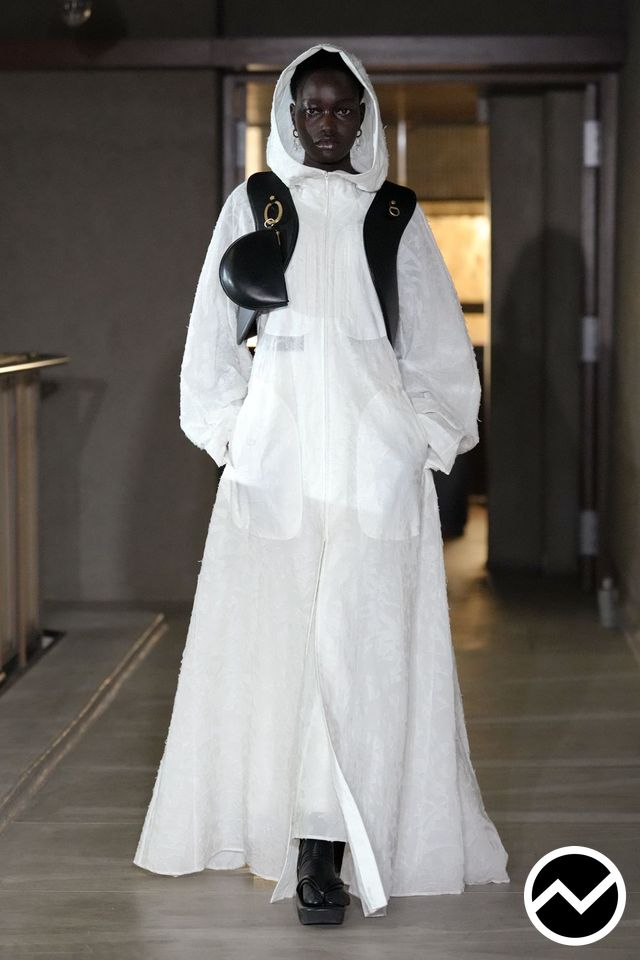 Mame Kurogouchi FW26 womenswear, look 38