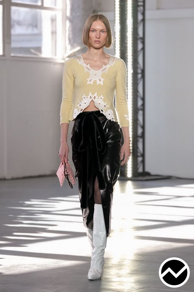 Marie Adam Leenaerdt, FW26 womenswear, Cropped Sweater, look 8