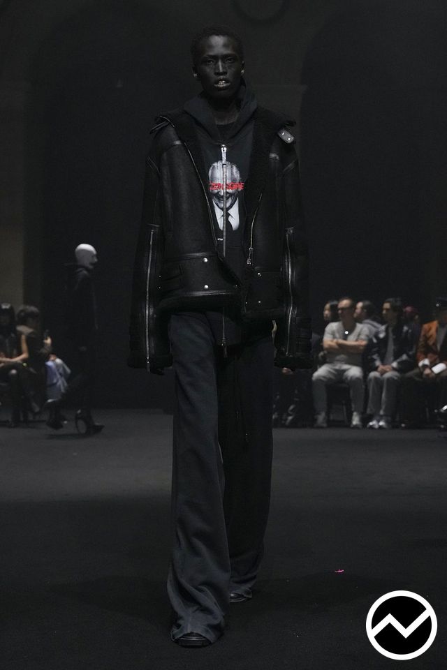 Matières Fécales, FW26 menswear, French Terry, look 33