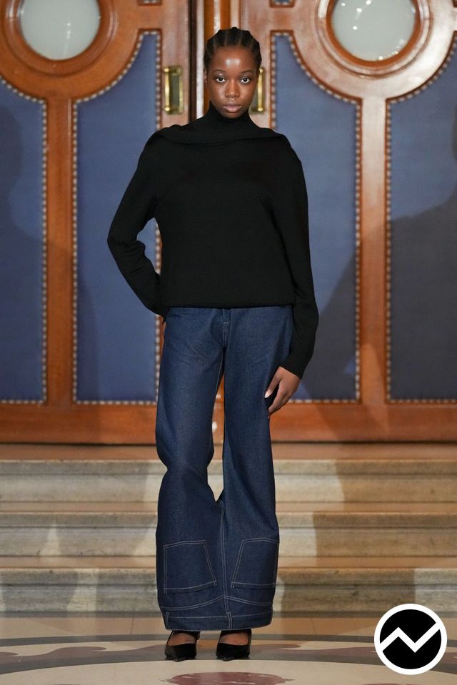Mossi, FW26 womenswear, High-Rise Jeans, look 3