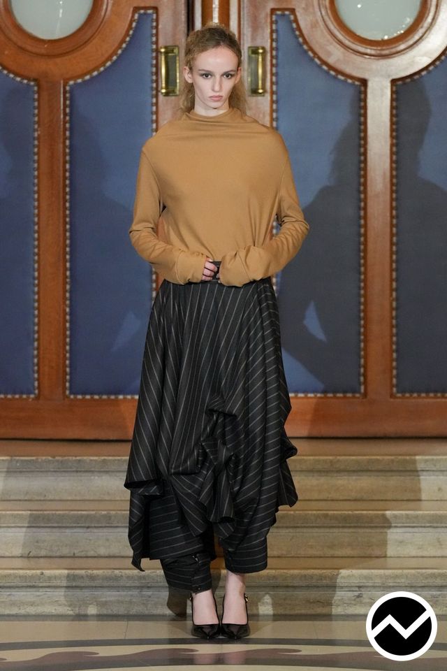 Mossi, FW26 womenswear, Mid-Rise Skirts, look 28