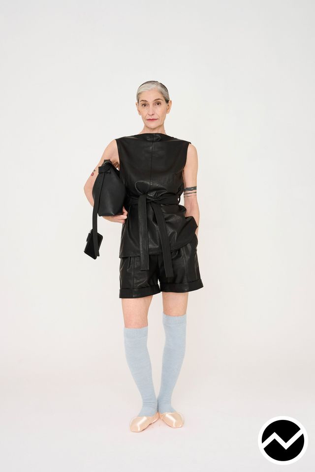 Nehera, FW26 womenswear, Above The Knee Shorts, look 28