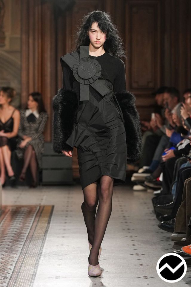 Nina Ricci, FW26 womenswear, Structured Dress, look 2