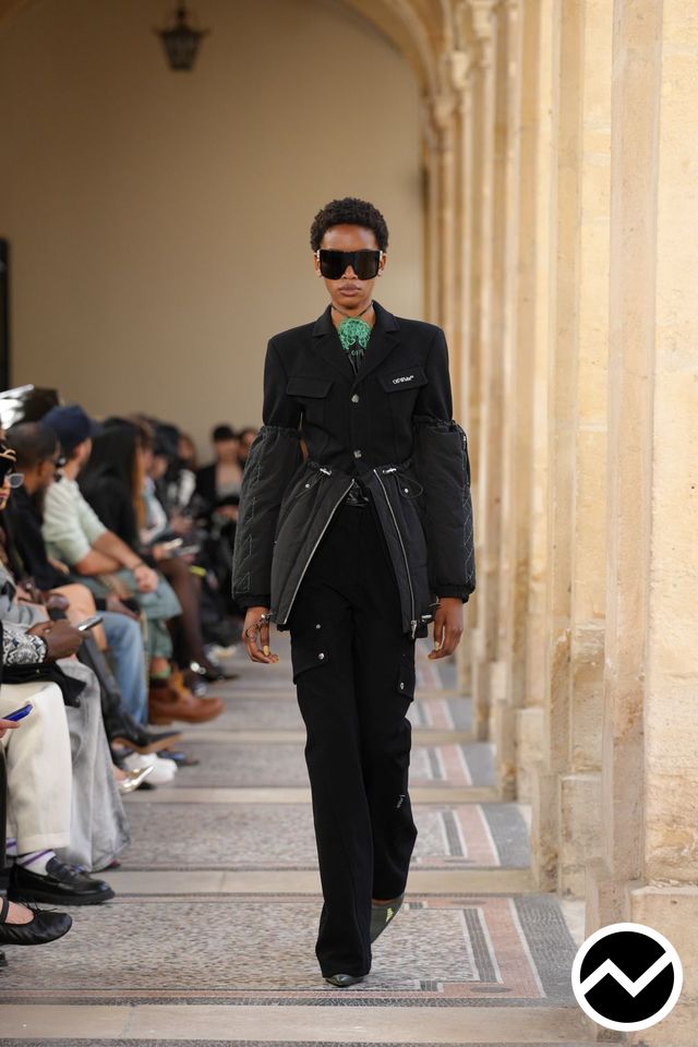 Off White, FW26 menswear, Flap Pockets Jacket, look 32