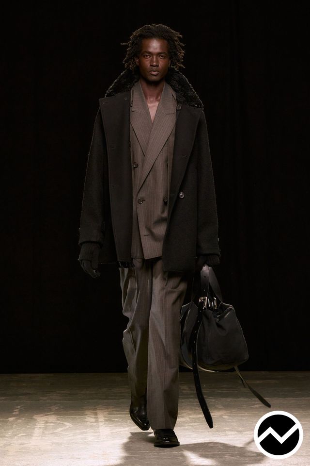 Our Legacy, FW26 menswear, Overcoat, look 6