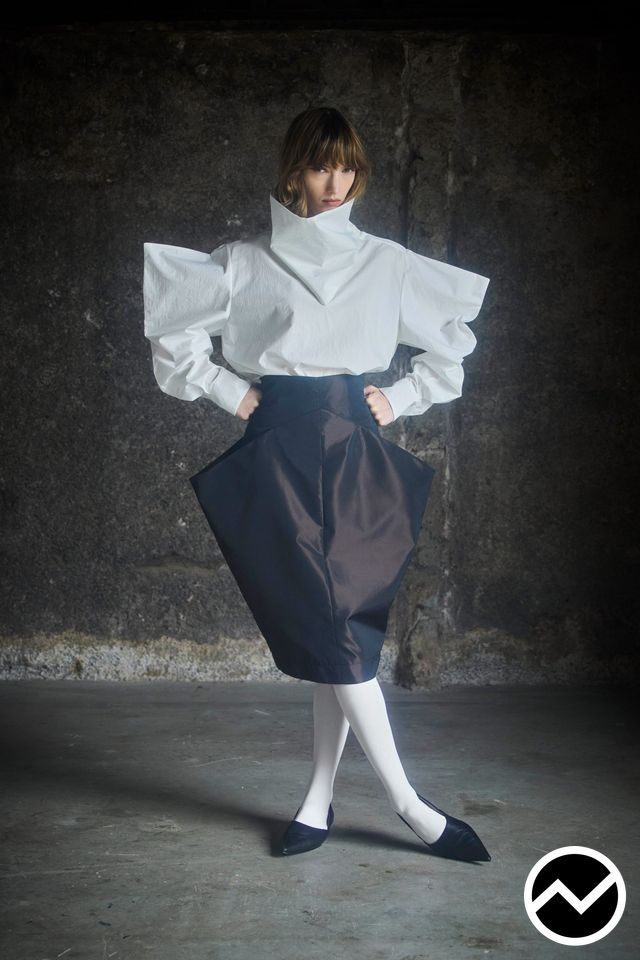 Rory William Docherty, FW26 womenswear, Taffeta, look 19