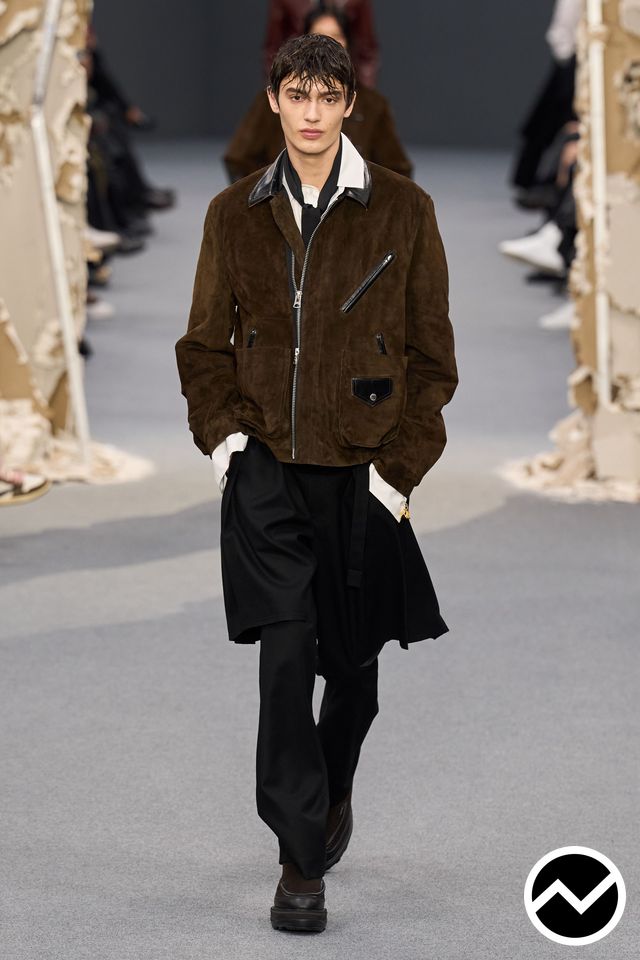 Sacai, Sacai FW26 menswear, look 8