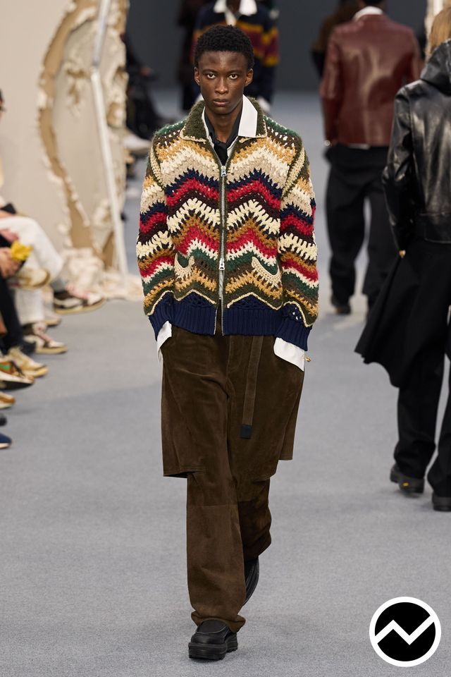 Sacai, Sacai FW26 menswear, look 21