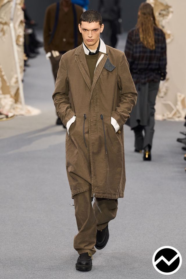 Sacai, Sacai FW26 menswear, look 35