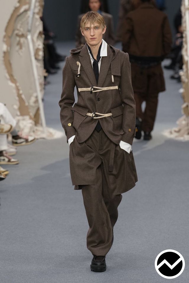 Sacai, Sacai FW26 menswear, look 40
