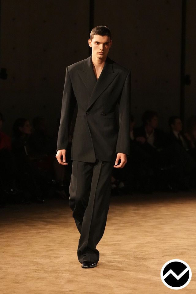 Saint Laurent FW26 menswear, look 1