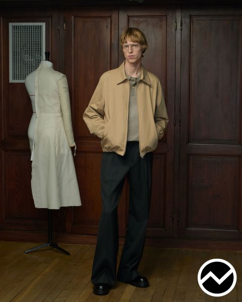 Sandro, FW26 menswear, Top Collar Jacket, look 3