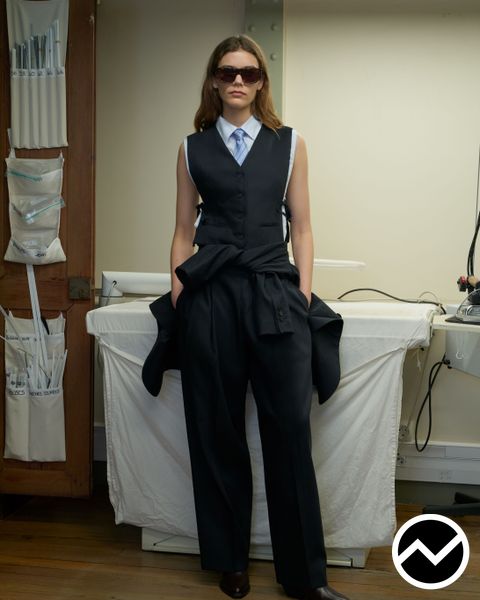 Sandro, FW26 menswear, Single Pleated Pants, look 3