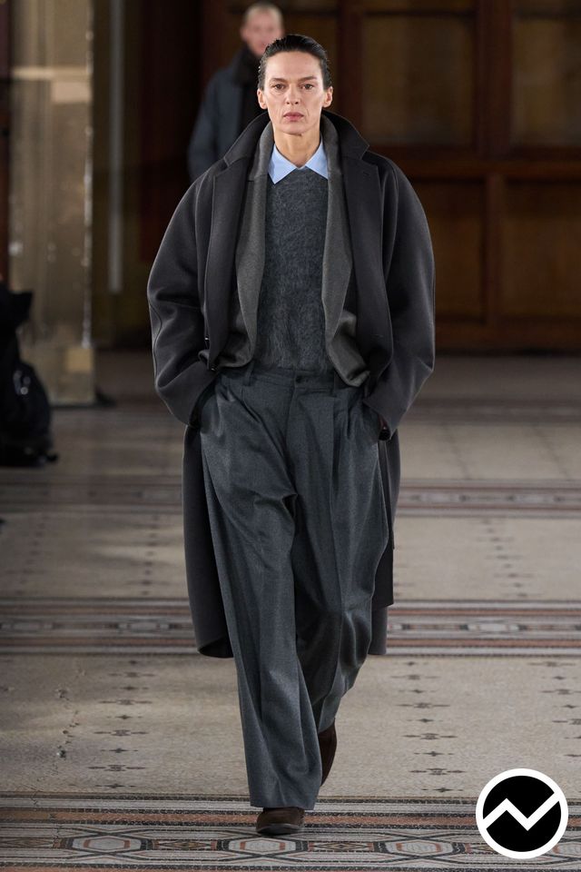 Stein, FW26 menswear, Powder Blue, look 1
