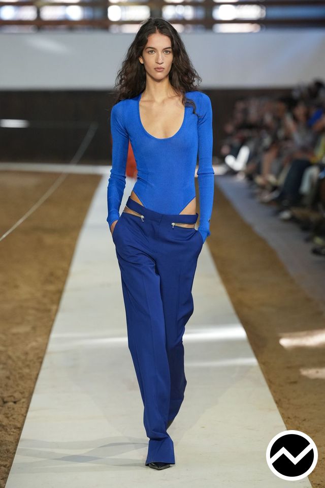 Stella Mccartney, FW26 womenswear, Royal Blue, look 32