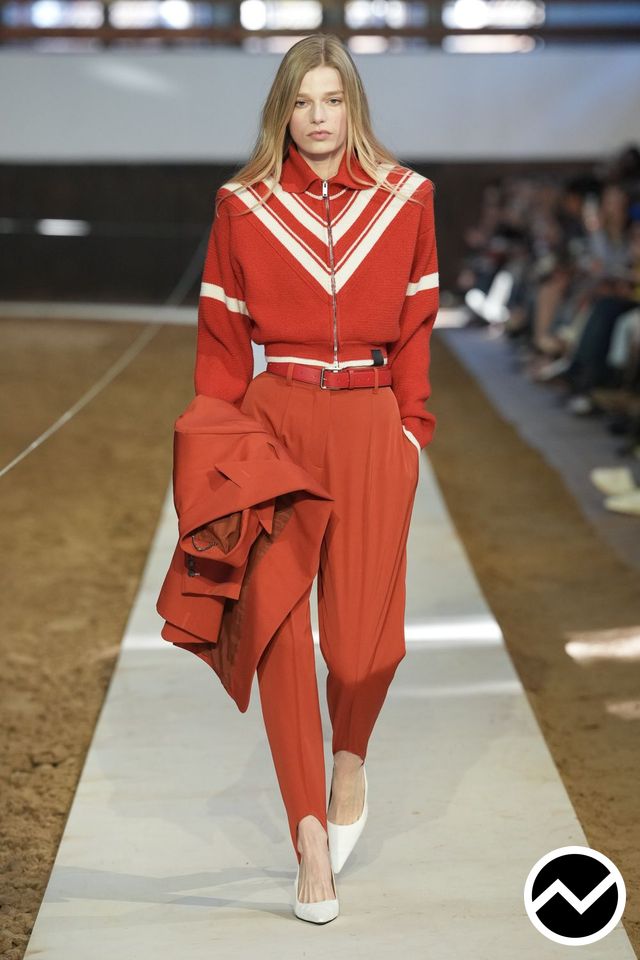 Stella Mccartney, FW26 womenswear, Terra Cotta, look 33