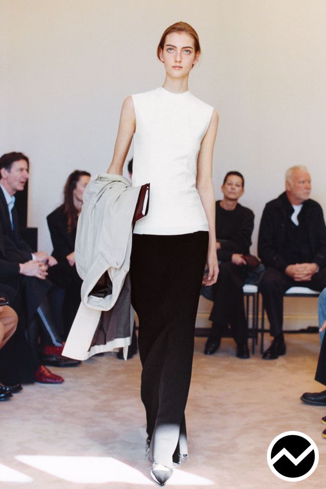The Row, FW26 womenswear, High Neckline Top, look 3
