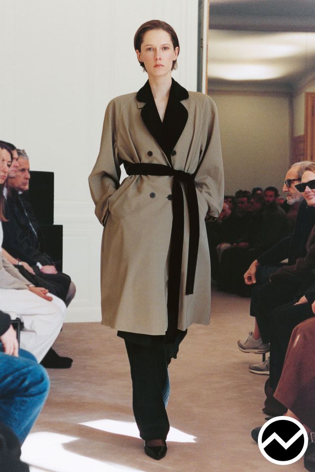 The Row, FW26 womenswear, Taupe, look 28