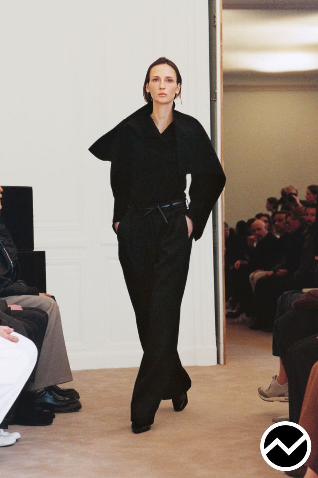 The Row, FW26 womenswear, Black, look 36